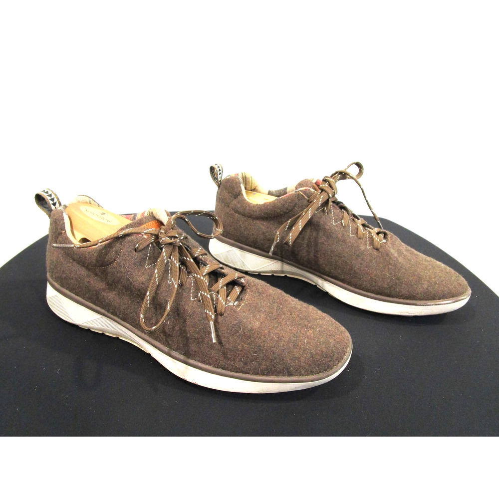 EUC! Pendleton Brown Wool Low Top Sneaker Shoes Men Sz 11